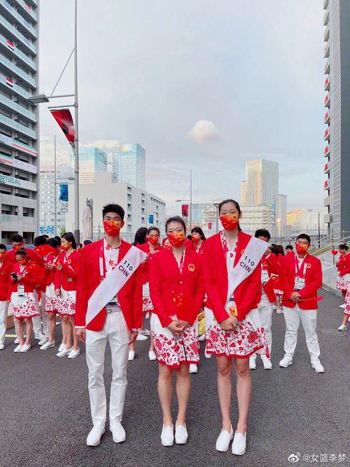 东京奥运开幕式中国队入场