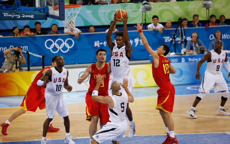 中国对美国篮球